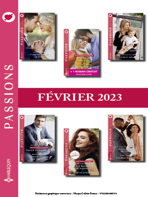 Title details for Pack mensuel Passion--12 romans + 1 titre gratuit (Février 2023) by Collectif - Available